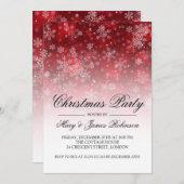 Elegantes Party Einladung (Vorne/Hinten)