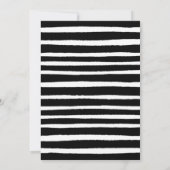 Elegantes Party für die Foto-Rente Einladung (Rückseite)