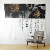 Elegantes Party für moderne Blumenruhestätte Wandteppich (Beispiel (Horizontal))