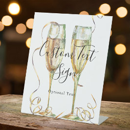 Elegantes Party Pedestal-Zeichen Sockelschild