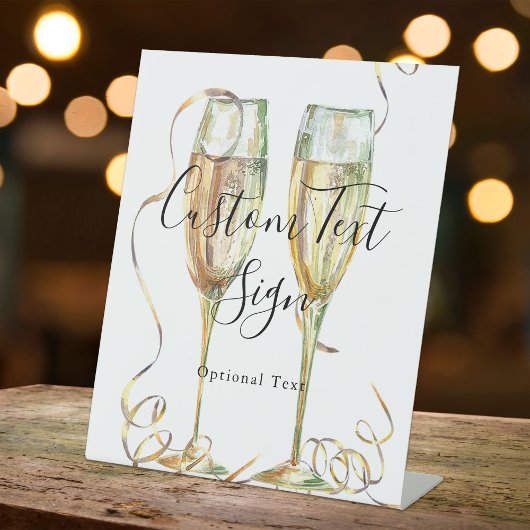 Elegantes Party Pedestal-Zeichen Sockelschild