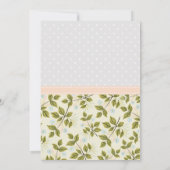 Elegantes Party Teekessel Teekessel Teedusche Einladung (Rückseite)