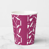 Elegantes Party Weinverkostung Abend Pappbecher (Links)