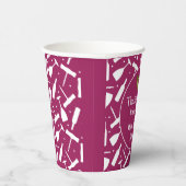 Elegantes Party Weinverkostung Abend Pappbecher (Rechts)