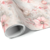 Elegantes Pastel Weihnachten Geschenkpapier (Rolleneckpunkt)