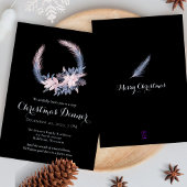 Elegantes Pastel Wreath Party Einladung