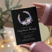 Elegantes Pastel Wreath Party Einladung