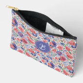 Elegantes Pastellfarben-Muster Zubehörtasche (Offen)