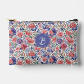 Elegantes Pastellfarben-Muster Zubehörtasche (Vorderseite)