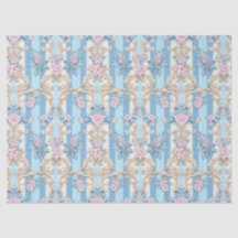 Elegantes pastellfarbenes Barockmuster