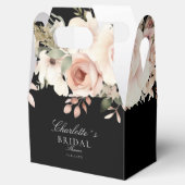 Elegantes pastellfarbenes Blume Bouquet Brautparty Geschenkschachtel (Geöffnet)