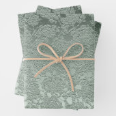 Elegantes, pastellfarbenes Muster Geschenkpapier Set (Beispiel)