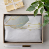 Elegantes pastellfarbenes Wasser Seidenpapier (Geschenk)