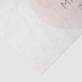 Elegantes pastellfarbenes Wasser Seidenpapier (Detail)