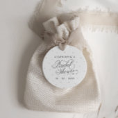 Elegantes Pearls-Brautparty Geschenkanhänger