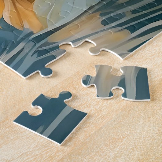 Elegantes Pelican Bird Tropical Paradise Puzzle (Seite)