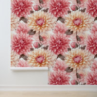 Elegantes Peonies Floral Wallpaper