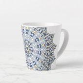 Elegantes Persisches Blaues arabisches Orientalisc Milchtasse (Rechte Ecke)