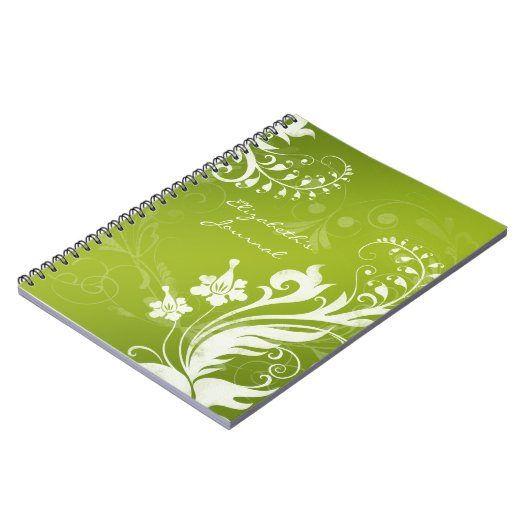 Elegantes Personalisiert-Journal-Notebook Notizblock (Linke Seite)