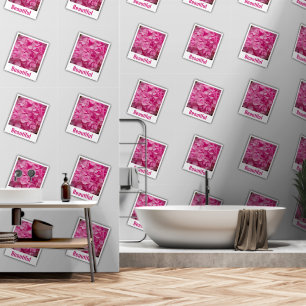 Elegantes Personalisiert-Pink-Hydrangea-Blume-Must Tapete