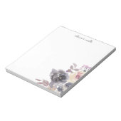 Elegantes Personalisiertes Blumengestationssystem Notizblock (Rotiert)