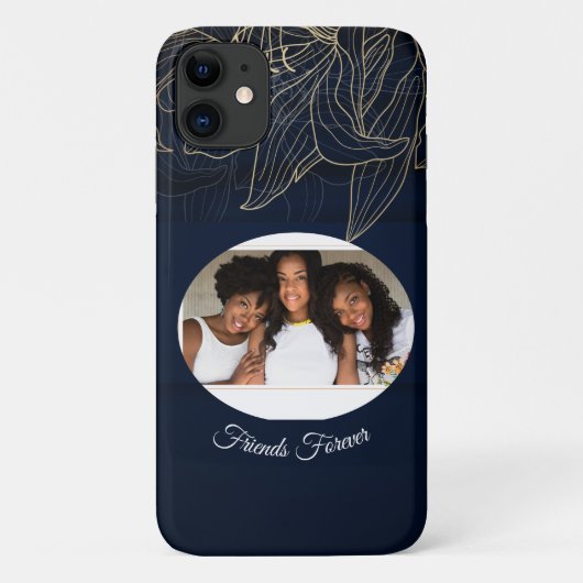 Elegantes personalisiertes Foto Case-Mate iPhone Hülle (Rückseite)