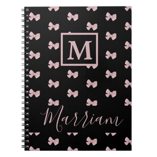 Elegantes Personalisiertes Foto-Notebook in Rosa u Notizblock (Vorderseite)