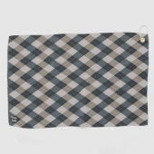 Elegantes personalisiertes Golf Golfhandtuch (Horizontal)