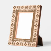 Elegantes Personalisiertes Gravieren Geometrische Geätzte Rahmen (Links)