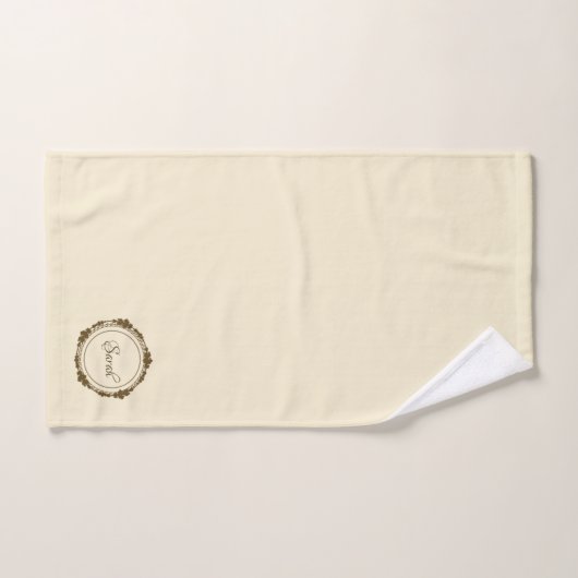 Elegantes personalisiertes Handtuch-Set Badhandtuch Set (Handtuch)