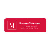 Elegantes personalisiertes Monogramm-Buchstaben-Na (Vorne)
