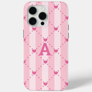 Elegantes personalisiertes Monogramm Case-Mate iPhone Hülle