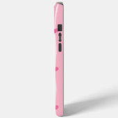 Elegantes personalisiertes Monogramm Case-Mate iPhone Hülle (Rückseite / Links)