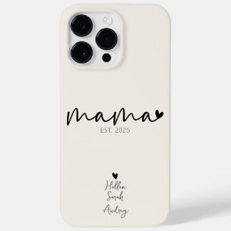 Elegantes Personalisiertes Muttertagsgeschenk Case-Mate iPhone 14 Pro Max Hülle