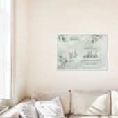 Elegantes Personalisiertes Nikkah Begrüßungszeiche Acrylschild