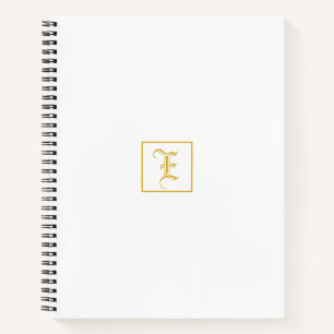 Elegantes Personalisiertes Notebook aus der White- Notizblock