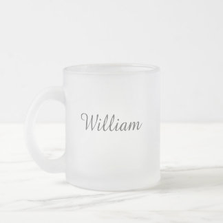 Elegantes Personalisiertes Petal Press Co Mattiert Mattglastasse