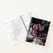 Elegantes Personalisiertes Rezept-Notebook Notizblock (Innenseite)