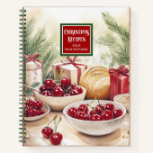 Elegantes Personalisiertes Rezept Notizblock (Vorderseite)