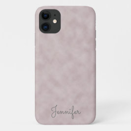 Elegantes Personalisiertes Rose-Farbpapier Case-Mate iPhone Hülle