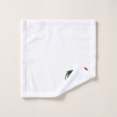 Elegantes Personalisiertes Roster-Huhn Badhandtuch Set (Waschlappen)