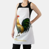 Elegantes Personalisiertes Roster-Huhn Schürze (InSitu)