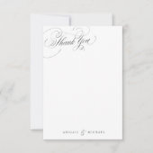 Elegantes personalisiertes Schreibgerät Mitteilungskarte (Vorderseite)