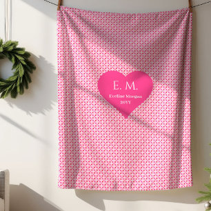 Elegantes personalisiertes Valentinsgeschenk mit r Sherpadecke