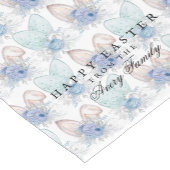 Elegantes Personalisiertes WasserfarbenOstern Kurzer Tischläufer (Ecke)