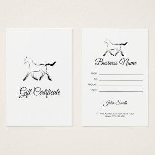 Elegantes Pferd in schwarzer Farbe