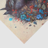 Elegantes Pferd Seidenpapier (Ausschnitt)