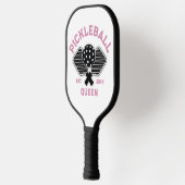 Elegantes Pickleball Monogramm-Design Schläger (Links)