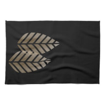 Elegantes Pine Cones Kupfer Platinum Muster