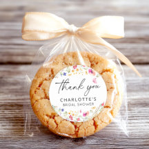 Elegantes Pink Floral Vielen Dank Brautparty